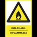 Placute pentru inflamabil inflammable